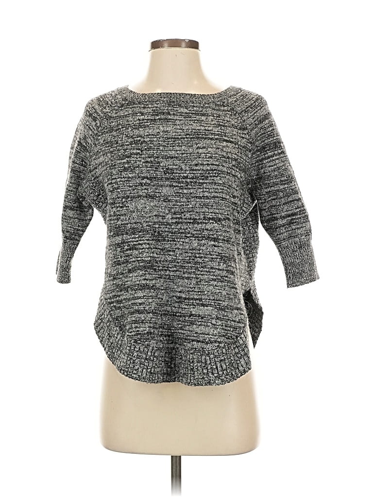 Pre-owned Express Pullover Sweater In Gray