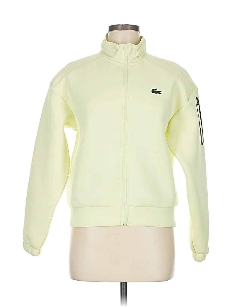 Pre-owned Lacoste Sport Track Jacket In Yellow