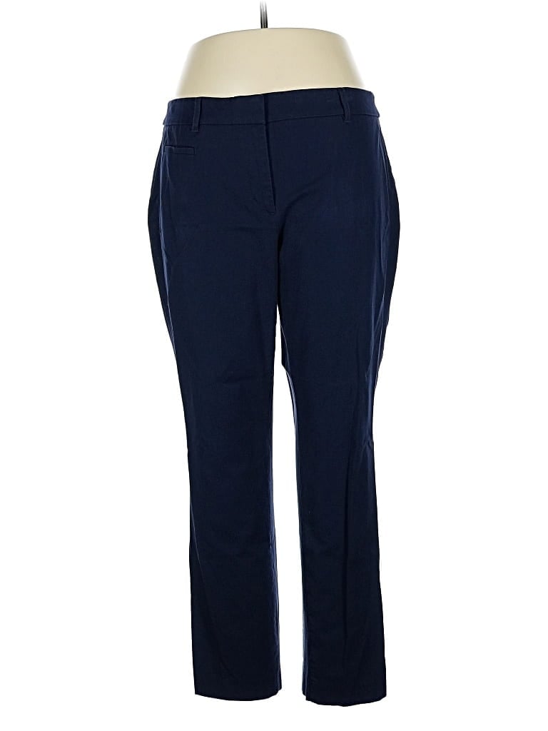 Pre-owned Talbots Outlet Dress Pants In Blue