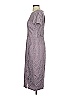 JS Collections Gray Purple Cocktail Dress Size 4 - photo 5
