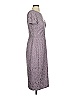 JS Collections Gray Purple Cocktail Dress Size 4 - photo 4