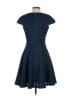 Julia Jordan 100% Polyester Solid Blue Cocktail Dress Size 2 - photo 2