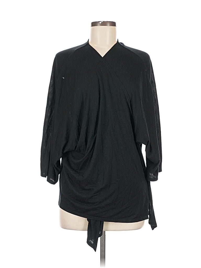 Pre-owned Mossimo Cardigan Sweater In Black