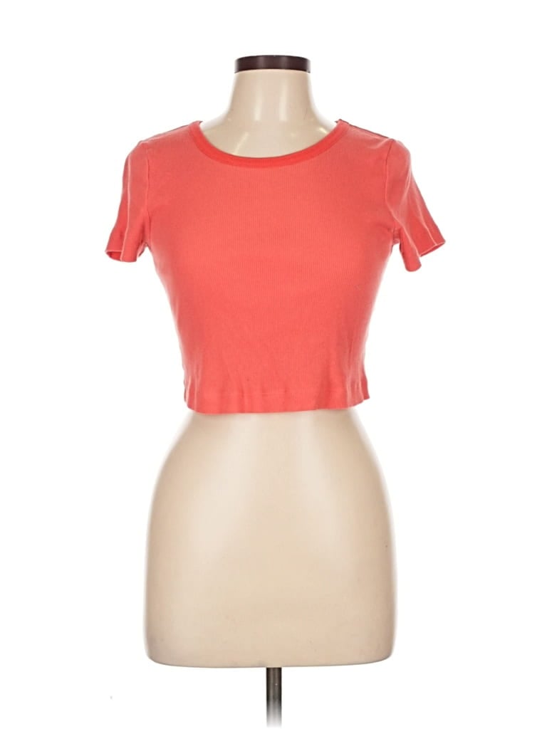 Pre-owned Bdg Short Sleeve T-shirt In Orange