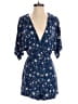Dolce Vita Floral Blue Romper Size S - photo 1