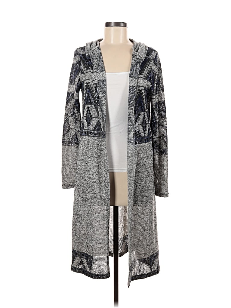 ALMOST FAMOUS Pre-owned Cardigan Sweater In Gray