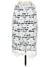 Moon 100% Polyester Graphic White Silver Casual Skirt Size L - photo 1