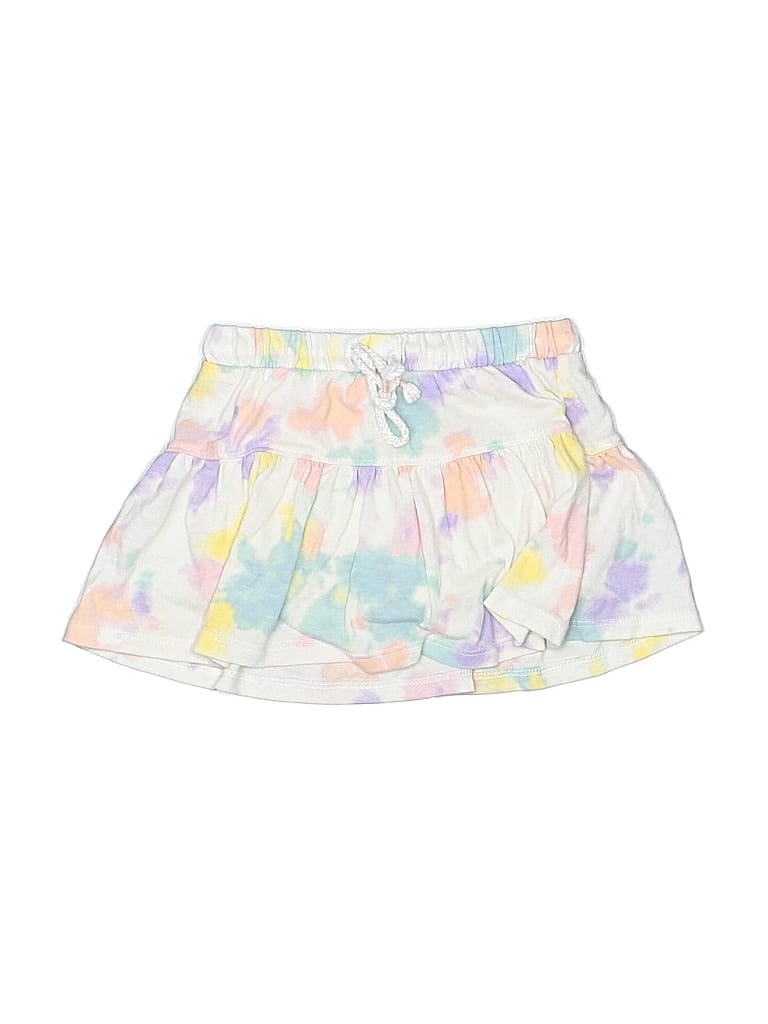 Pre-owned Cat & Jack Kids' Active Skirt In White