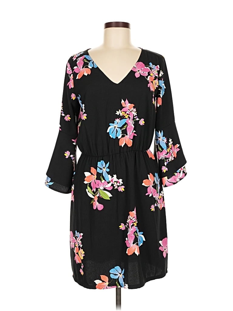 Pre-owned A New Day Casual Dress In Black