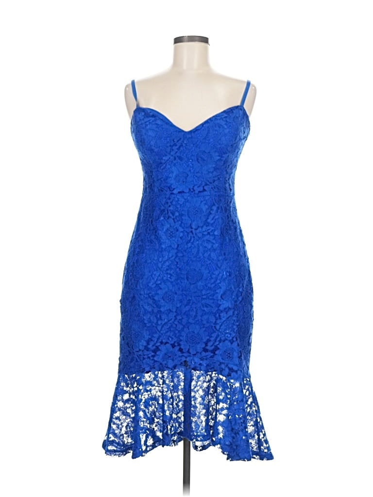 GUESS Pre-owned Cocktail Dress In Blue