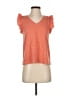Hazel Orange Short Sleeve Top Size S - photo 1