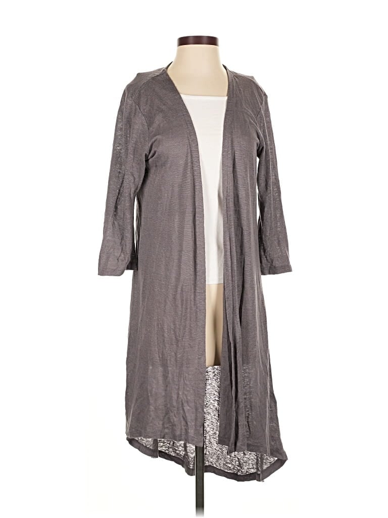 Pre-owned Rachel Zoe Cardigan Sweater In Gray