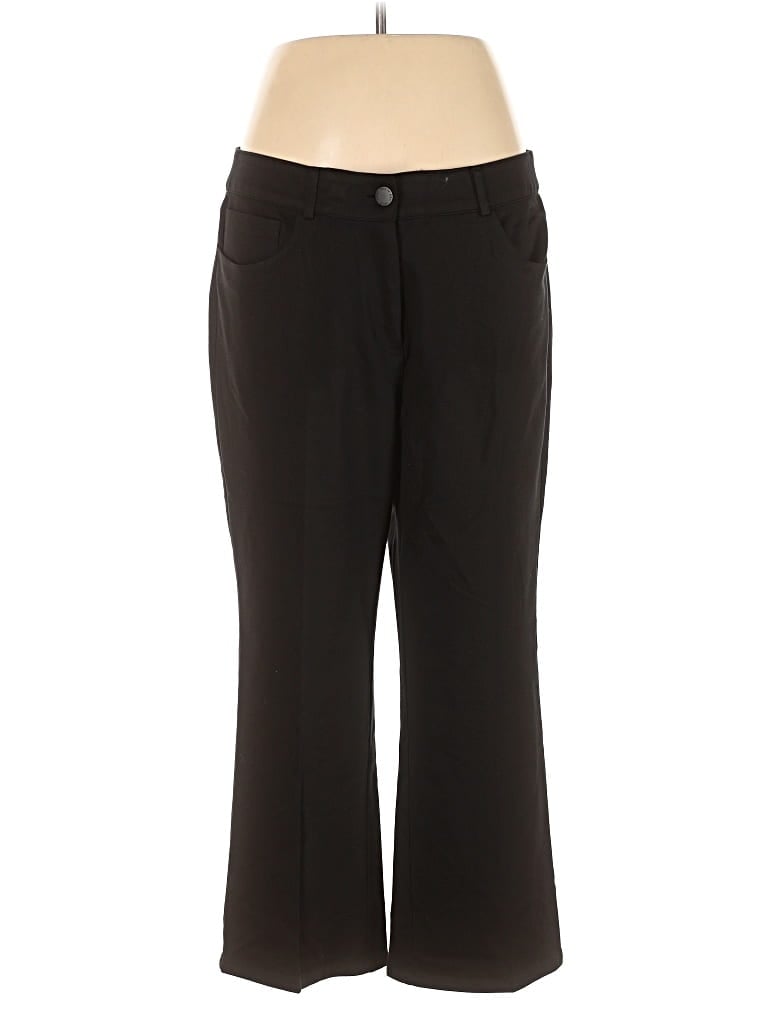 Pre-owned Lane Bryant Dress Pants In Black