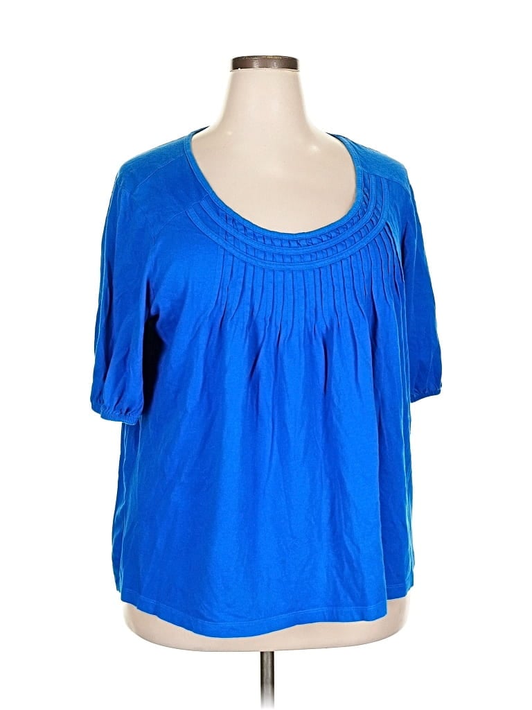 Pre-owned Venezia Short Sleeve T-shirt In Blue