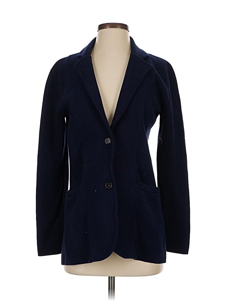 Pre-owned J.crew Factory Store Blazer Jacket In Blue