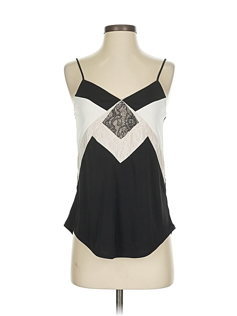 Pre-owned Express Sleeveless Blouse In Black