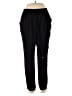 Naked Zebra Solid Black Track Pants Size L - photo 1