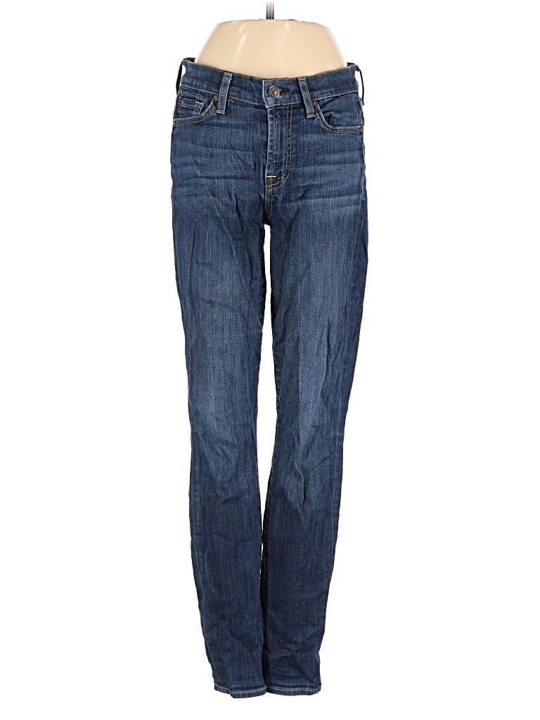 7 FOR ALL MANKIND Pre-owned Jeans In Blue