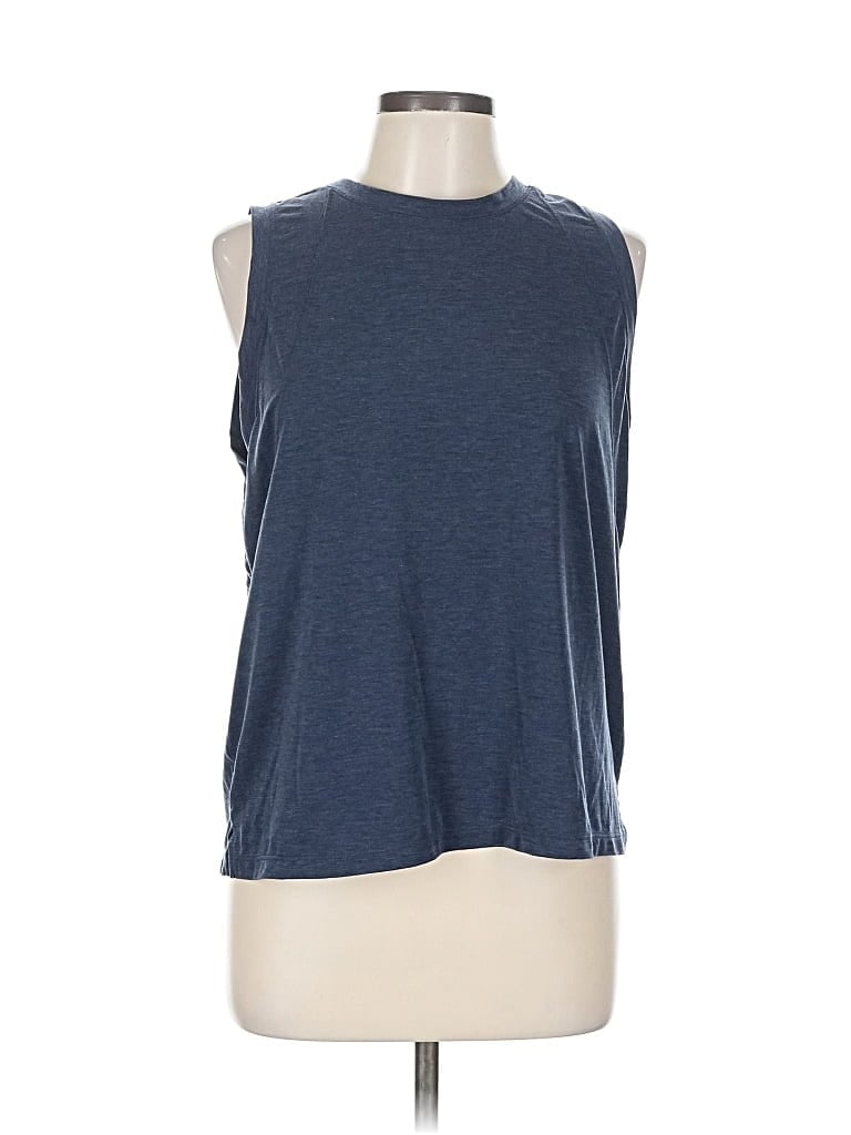 Pre-owned Sweaty Betty Sleeveless T-shirt In Blue