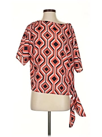 MICHAEL Michael Kors Short Sleeve Blouse (view 1)