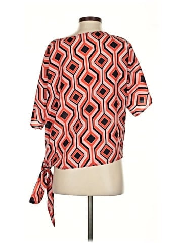 MICHAEL Michael Kors Short Sleeve Blouse (view 2)
