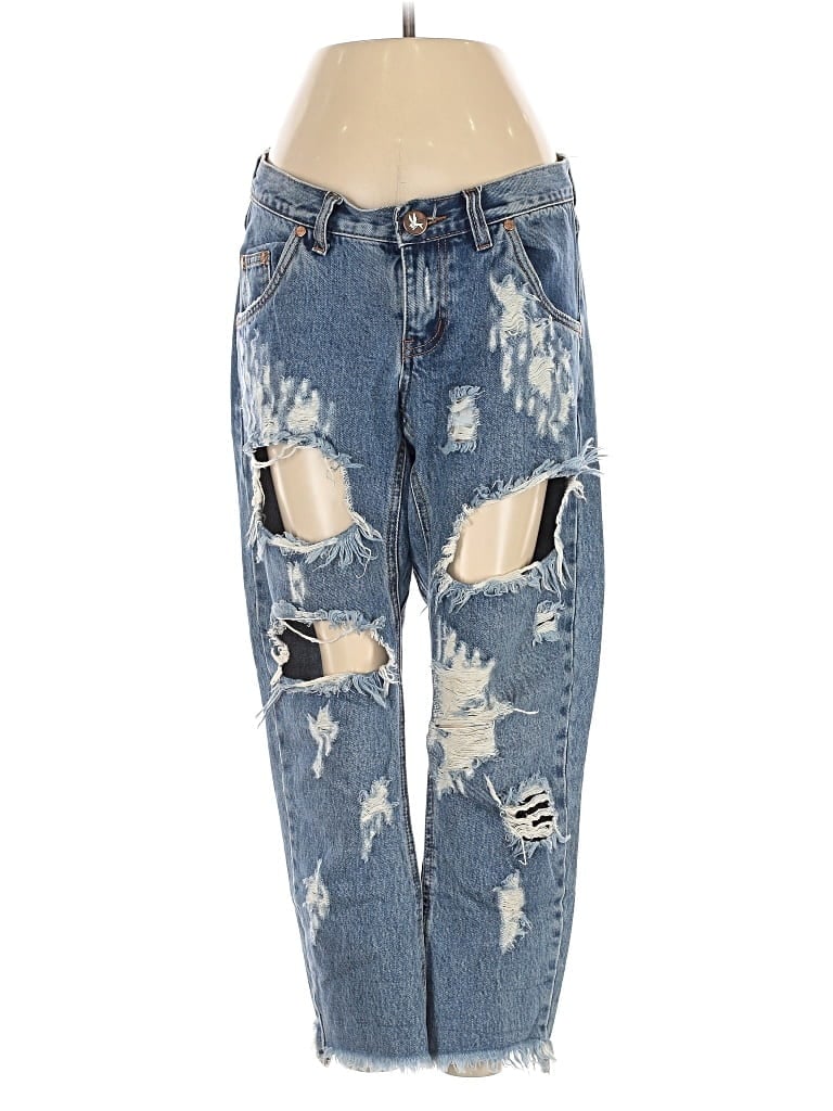 ONE Pre-owned Jeans In Blue