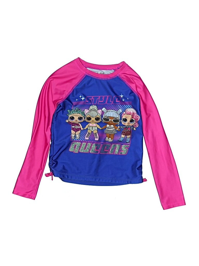 Click to view more detailed imagery on our partner's website Pre-owned Lol Surprise Kids' Long Sleeve T-shirt In Pink