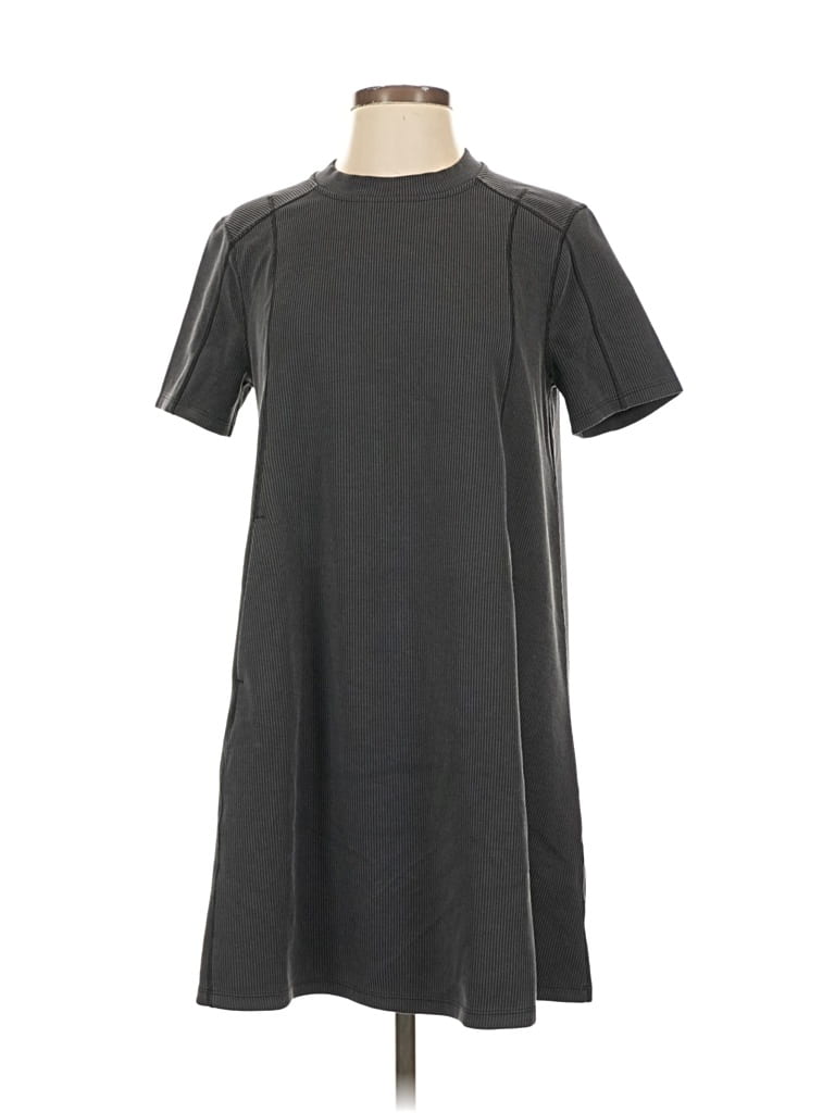 Pre-owned Lululemon Athletica Casual Dress In Gray