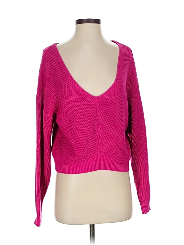 Pre-owned Lulus Pullover Sweater In Pink