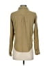 Pilcro 100% Cupro Tweed Tan Long Sleeve Button-Down Shirt Size XXS - photo 2