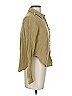 Pilcro 100% Cupro Tweed Tan Long Sleeve Button-Down Shirt Size XXS - photo 4