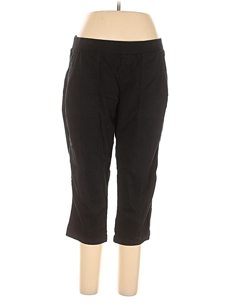 Pre-owned Sonoma Goods For Life Active Pants In Black