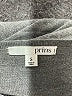 prins Metallic Silver 3/4 Sleeve Blouse Size S - photo 7
