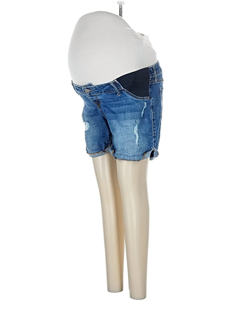 Pre-owned Old Navy - Maternity Denim Shorts In Blue