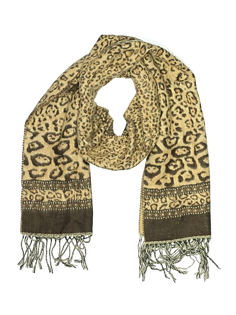 Pre-owned Preston & York Scarf In Brown