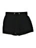 retrology 100% Polyester Solid Black Shorts Size S - photo 1