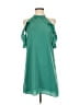 Cooper & Ella 100% Polyester Solid Green Cocktail Dress Size S - photo 1