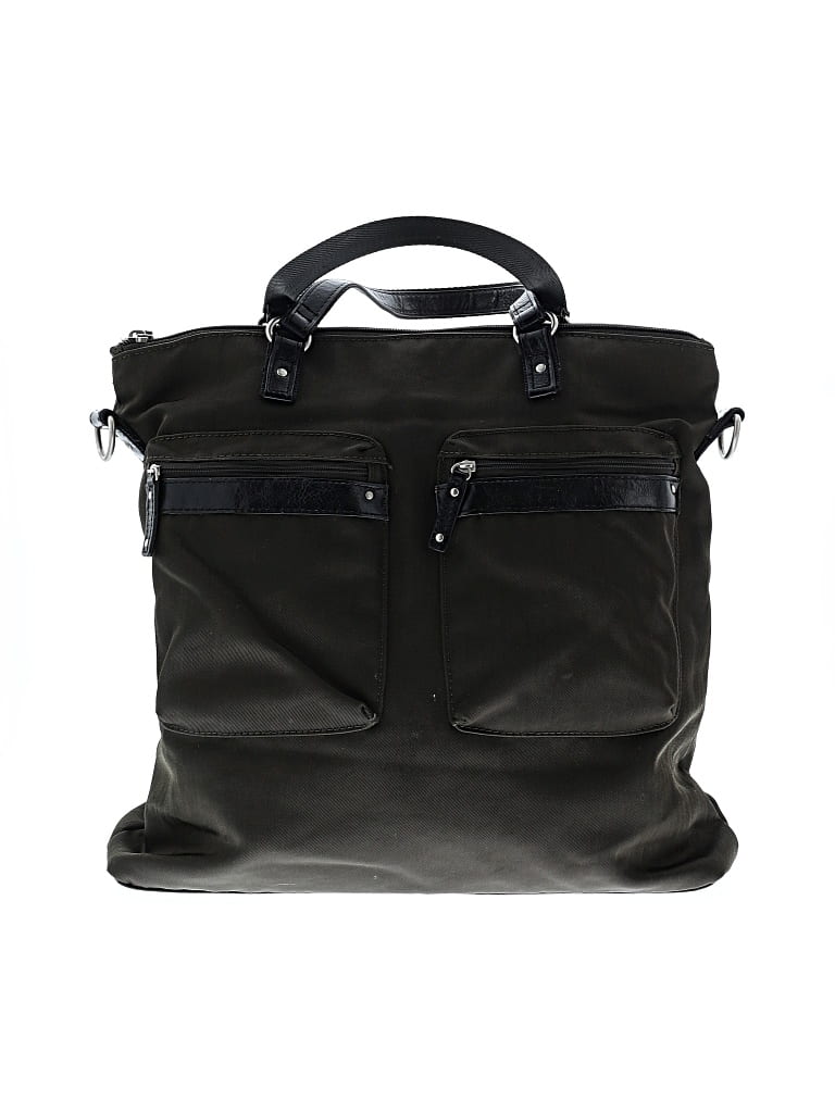 Pre-owned Assorted Brands Satchel In Green