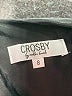 Crosby 100% Polyester Black Cocktail Dress Size 8 - photo 7