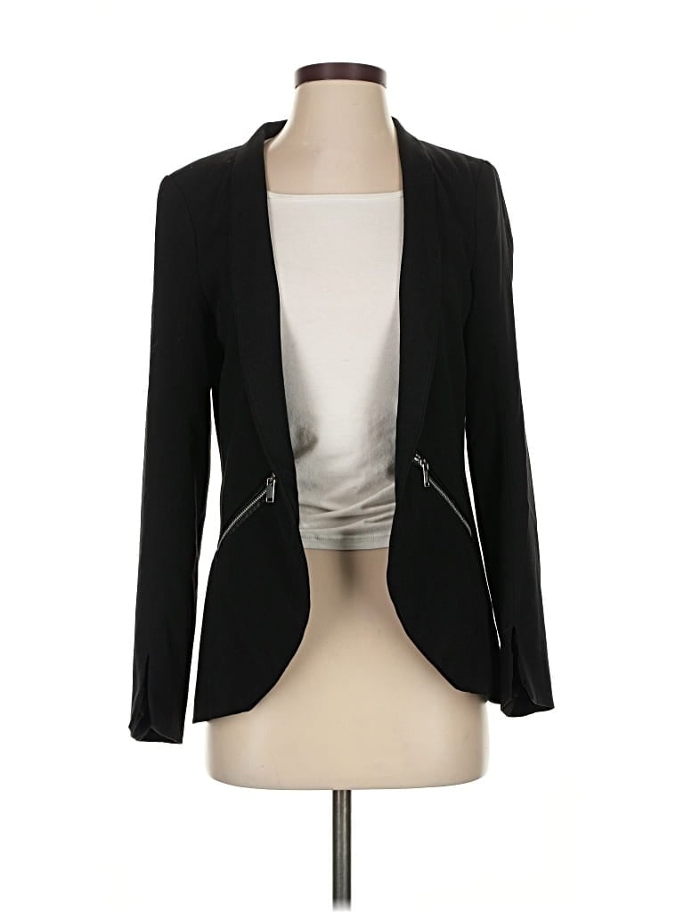 H&M Pre-owned Blazer Jacket In Black