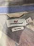Vineyard Vines 100% Polyester Checkered-gingham Gray Long Sleeve Blouse Size 6 - photo 7