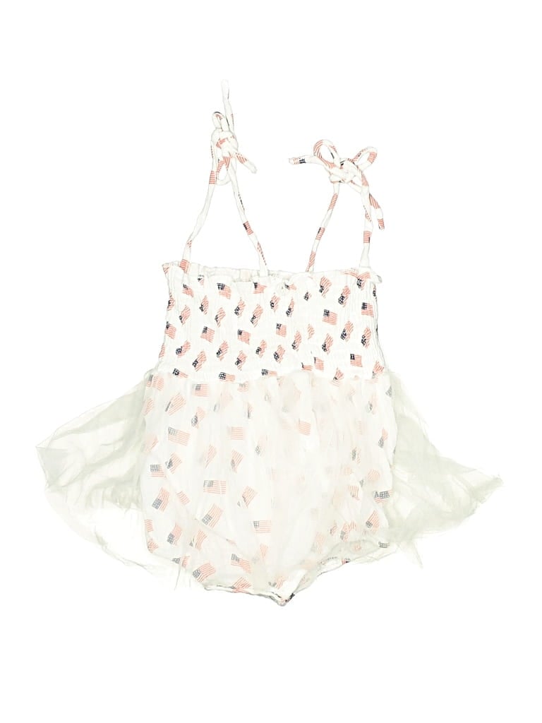 Pre-owned Unbranded Kids' Leotard In White