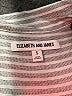 Elizabeth and James Stripes Silver Long Sleeve Button-Down Shirt Size S - photo 6