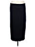 Leith Solid Black Casual Skirt Size L - photo 2