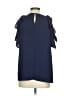 NY Collection 100% Polyester Blue Sleeveless Blouse Size S - photo 2