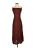 Leith 100% Viscose Chevron-herringbone Brown Cocktail Dress Size XS - photo 1