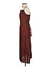 Leith 100% Viscose Chevron-herringbone Brown Cocktail Dress Size XS - photo 5