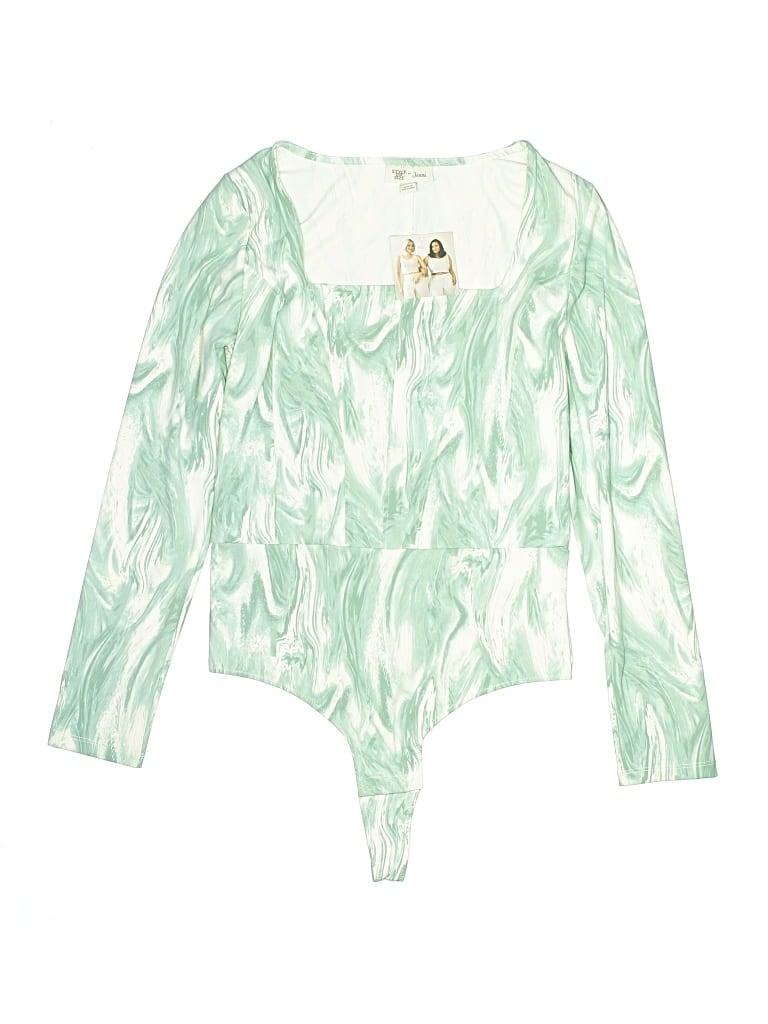 Pre-owned Assorted Brands Bodysuit In Green