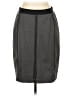 BCBGMAXAZRIA Solid Gray Formal Skirt Size L - photo 2