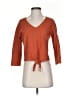 TeXTURE & THREAD Madewell 100% Cotton Orange Cardigan Size XS - photo 1